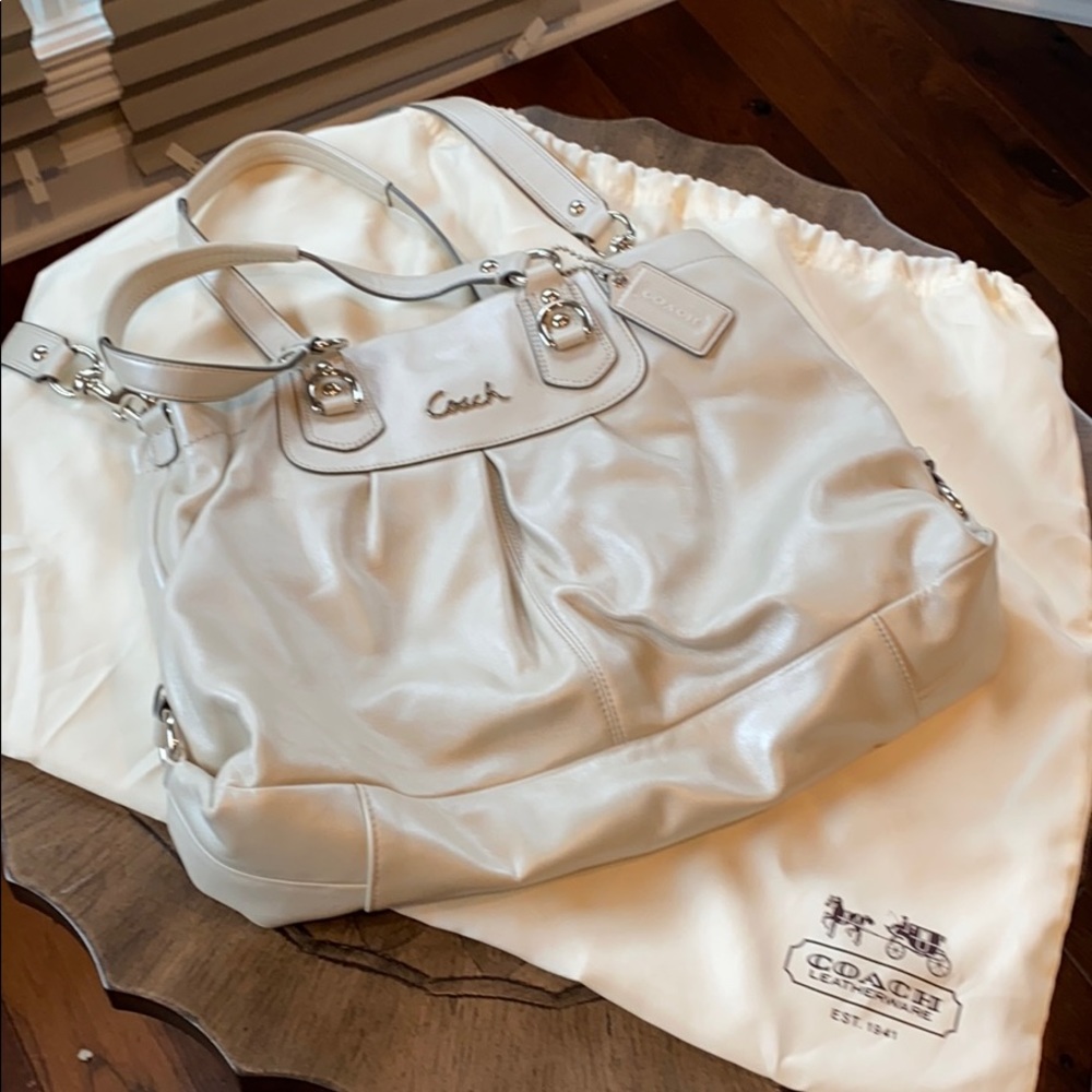 Coach Ivory Bag